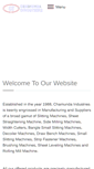 Mobile Screenshot of chamundaindustries.net